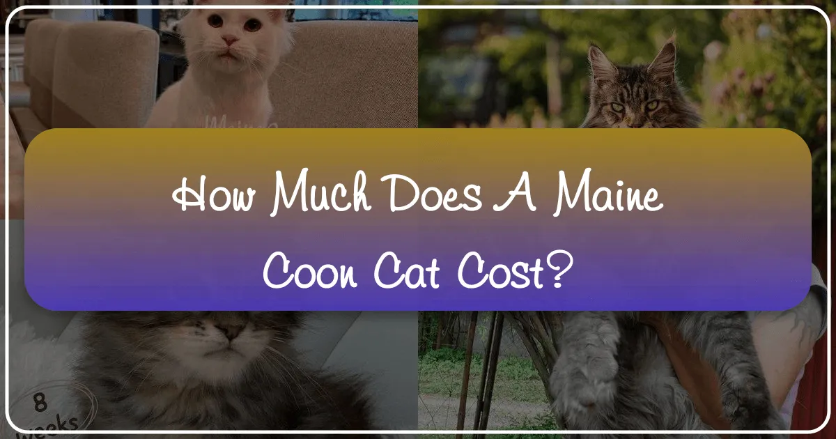 Understanding the Investment: How Much Does a Maine Coon Cat Truly Cost?