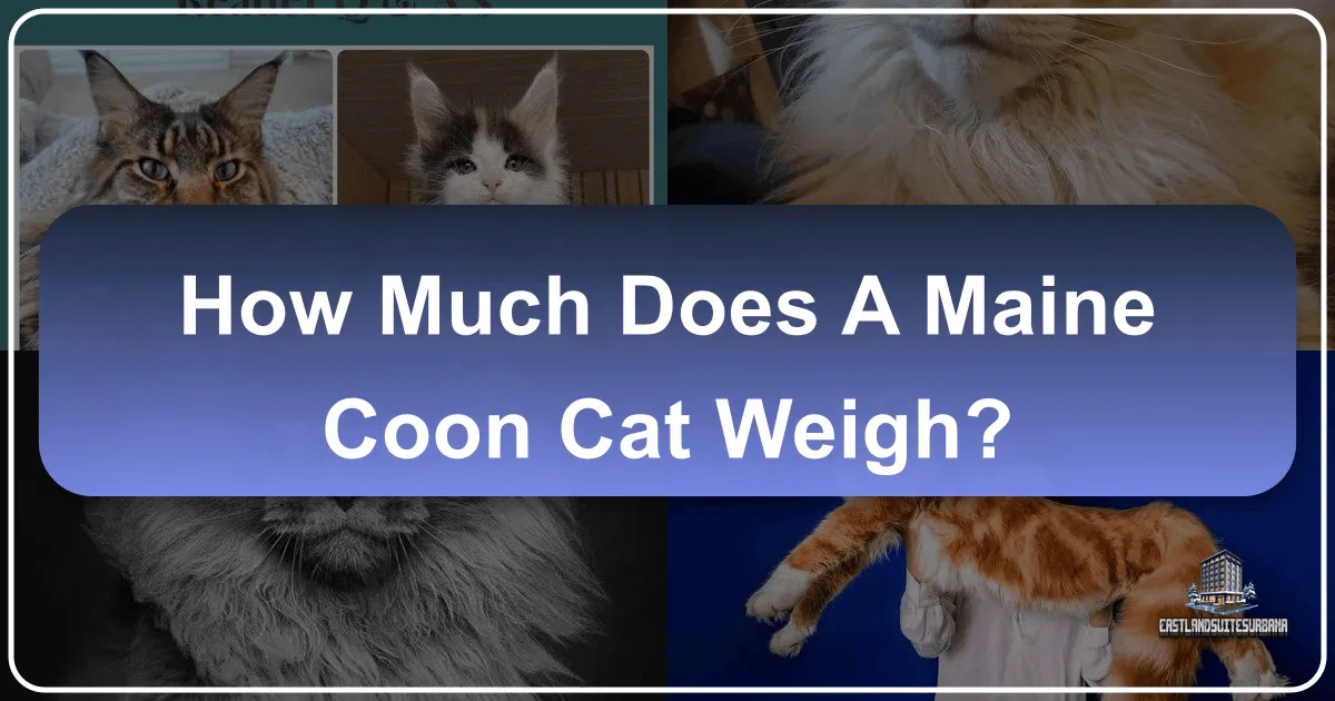 how much does a maine coon cat weigh
