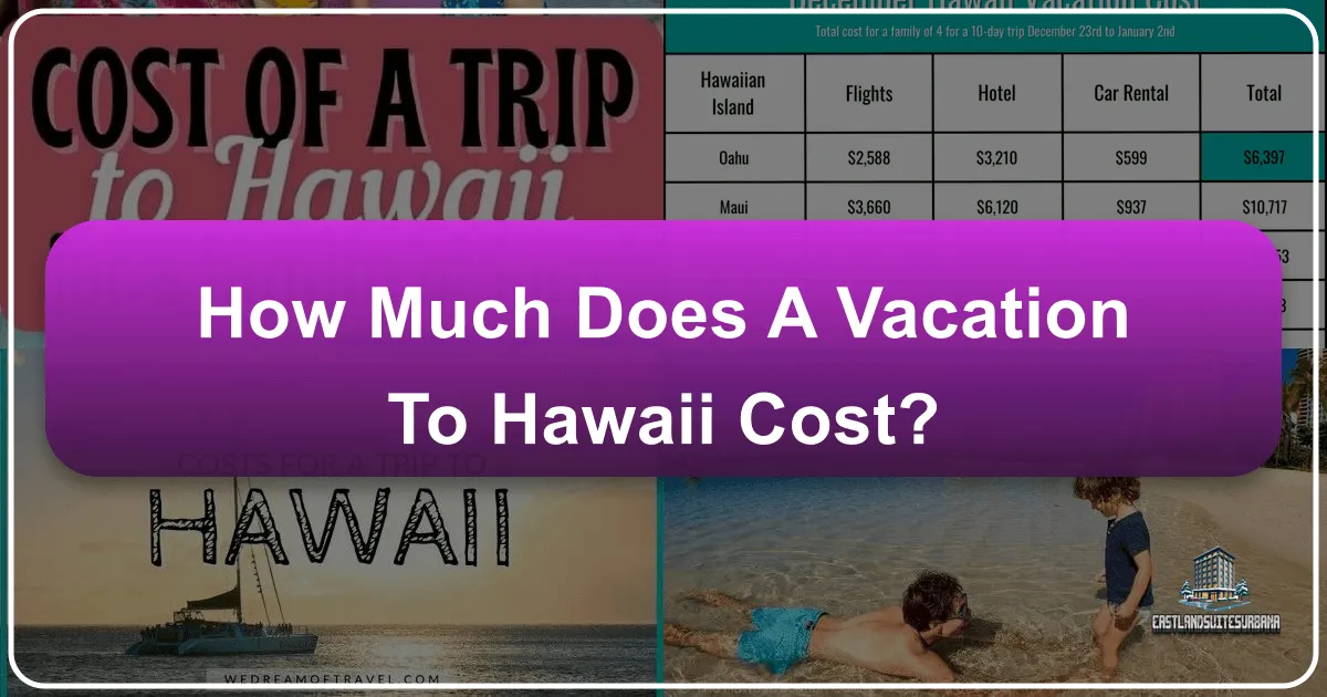 How Much Does A Vacation To Hawaii Cost?