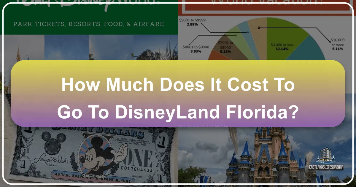 How Much Does It Cost To Go To Disneyland Florida?