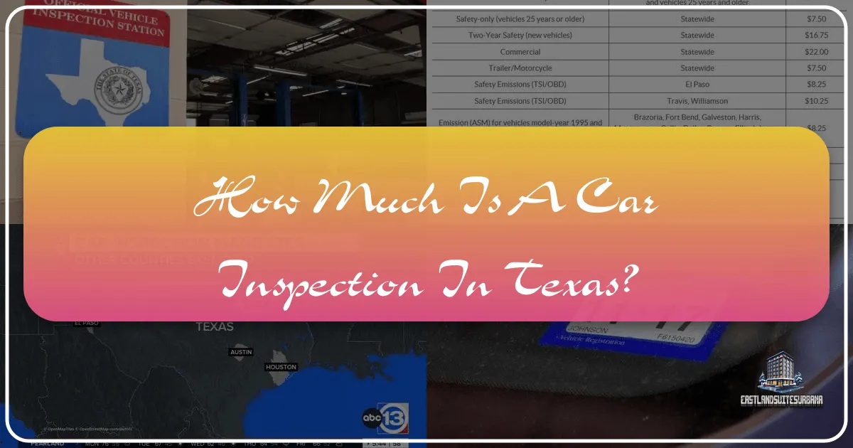 How Much Is A Car Inspection In Texas?