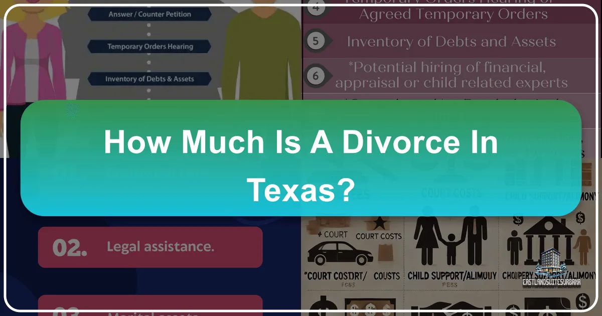 How Much Is A Divorce In Texas? Navigating Legal Costs Amidst Life's Transitions
