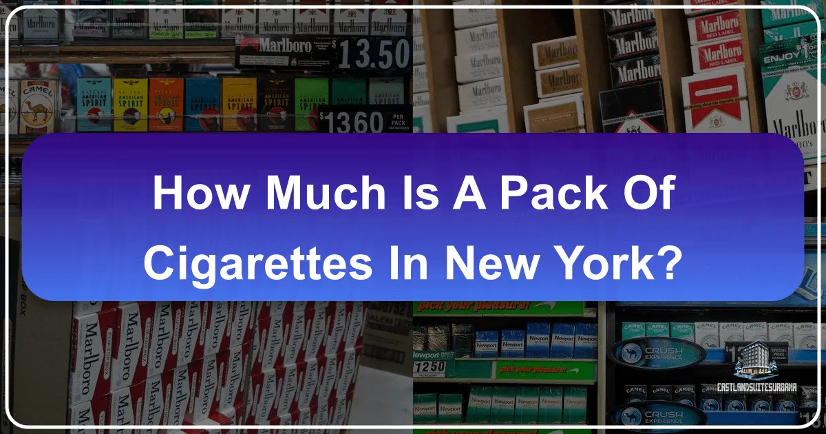 How Much is a Pack of Cigarettes in New York?