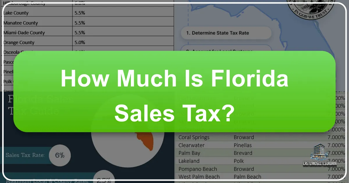 How Much Is Florida Sales Tax?