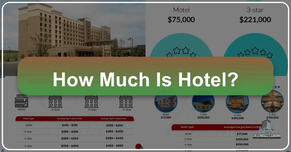 How Much is a Hotel? Unraveling the True Cost of Accommodation