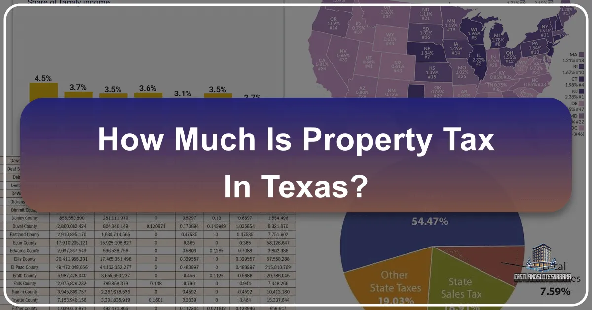 how much is property tax in texas