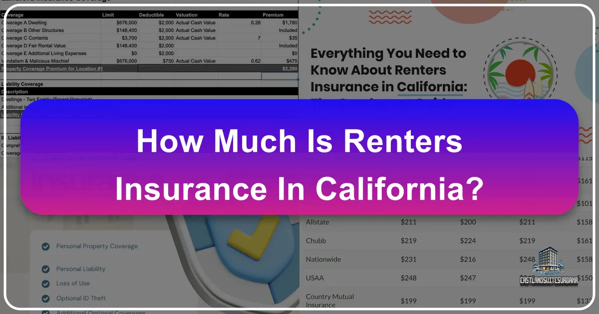 How Much Is Renters Insurance In California?