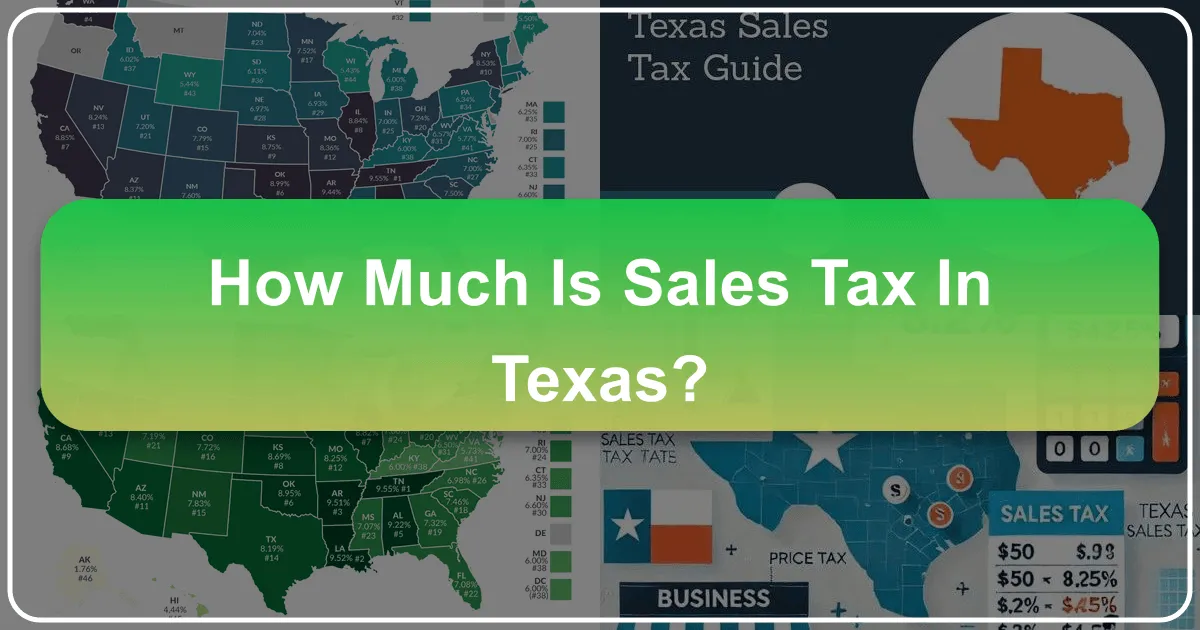 How Much Is Sales Tax in Texas?