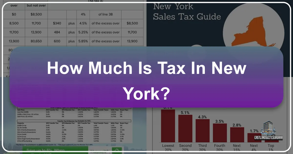 How Much Is Tax In New York?