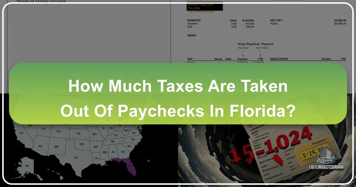 How Much Taxes Are Taken Out Of Paychecks In Florida?