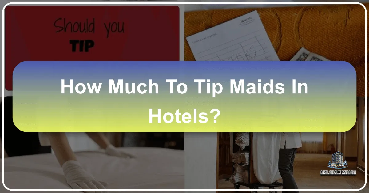 How Much to Tip Maids in Hotels