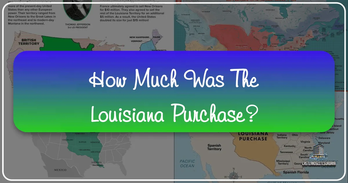 How Much Was Louisiana Purchase?