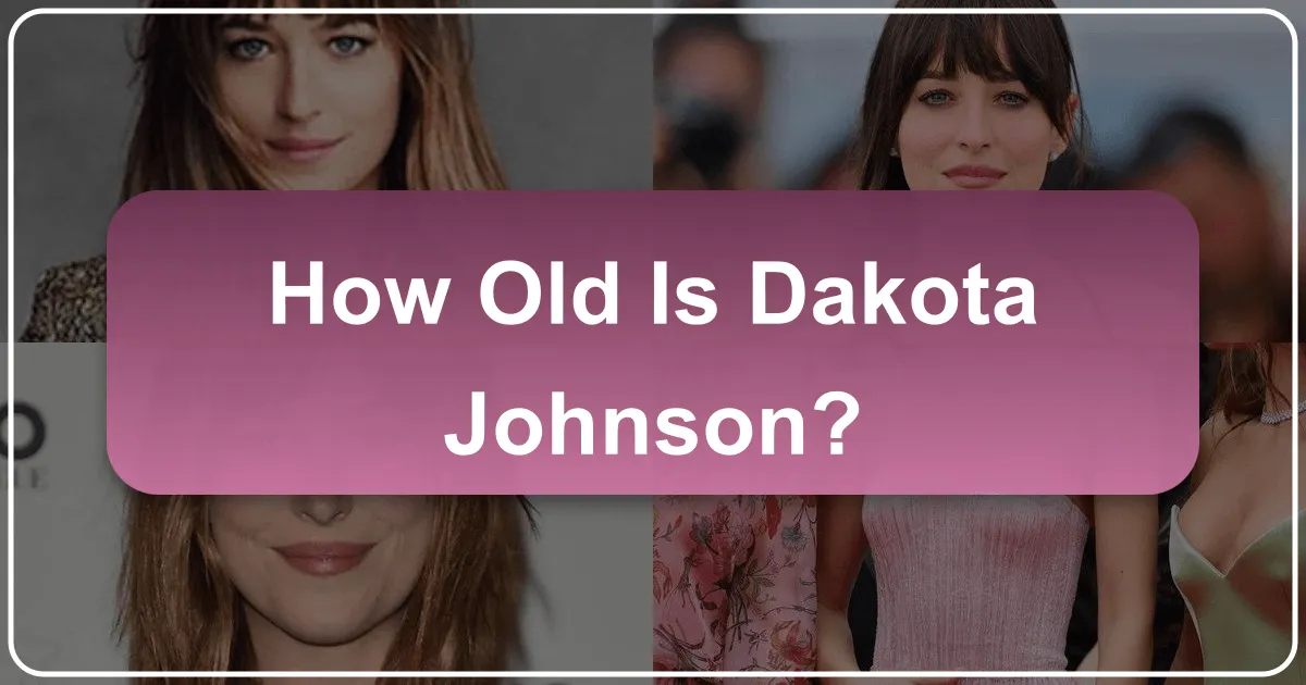 how old is dakota johnson