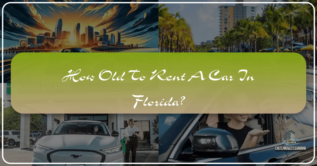 How Old to Rent a Car in Florida