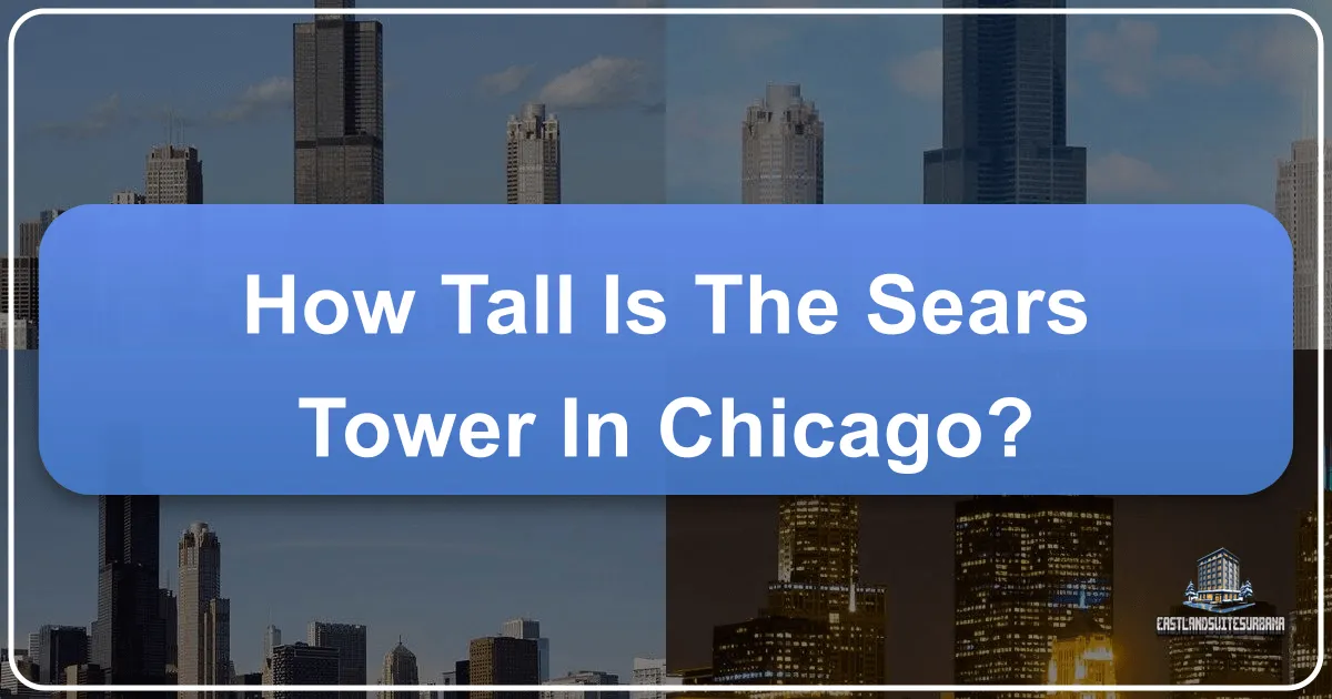 How Tall Is The Sears Tower In Chicago?