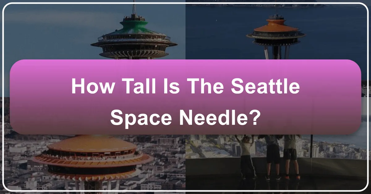 How Tall Is The Seattle Space Needle?