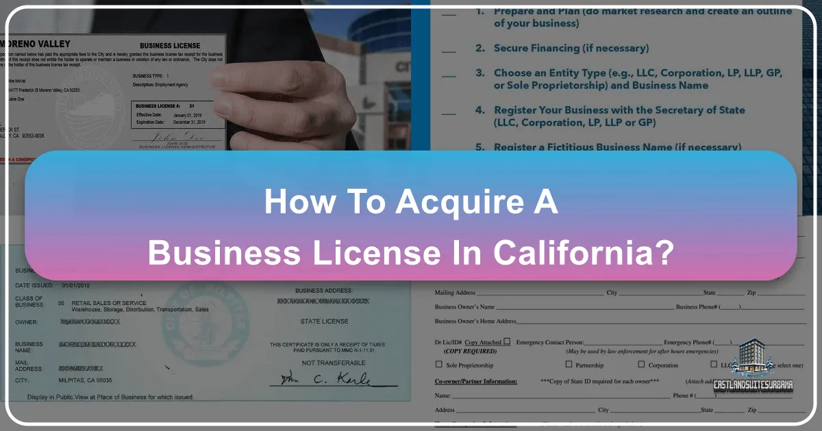 How To Acquire A Business License In California?