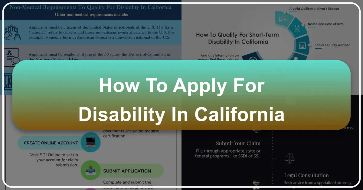 How to Apply for Disability in California