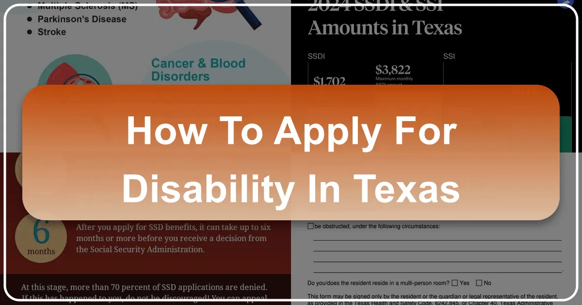 How to Apply for Disability in Texas