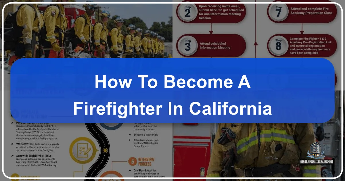 How To Become A Firefighter In California