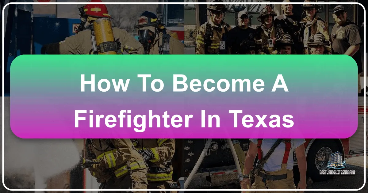 How To Become A Firefighter In Texas