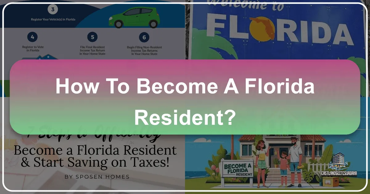 How to Become a Florida Resident