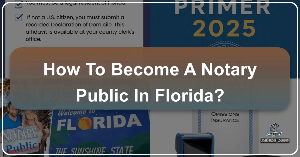 How to Become a Notary Public in Florida