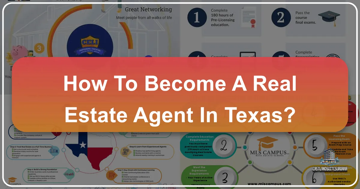 How to Become a Real Estate Agent in Texas: Your Gateway to a Dynamic Lifestyle
