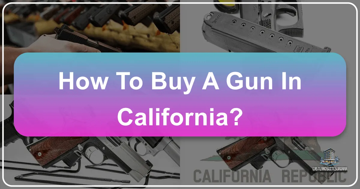 how to buy a gun in california