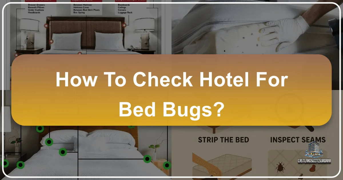 How to Check Hotel for Bed Bugs