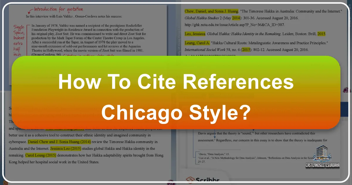 How To Cite References Chicago Style?