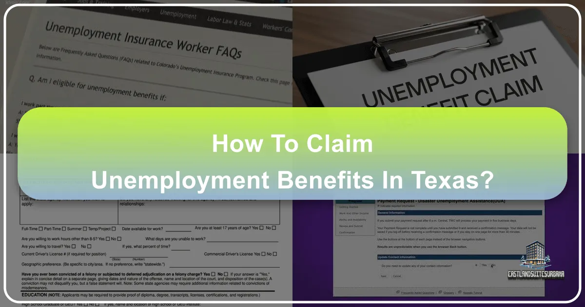 how to claim unemployment benefits texas