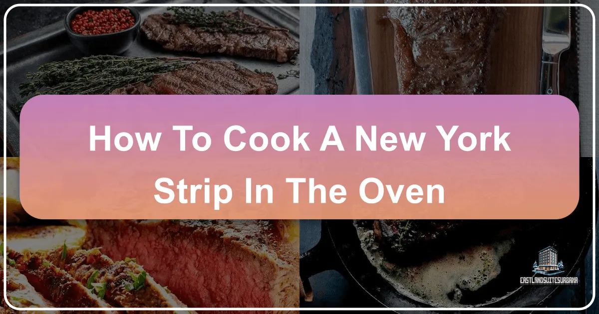 How to Cook a New York Strip in the Oven