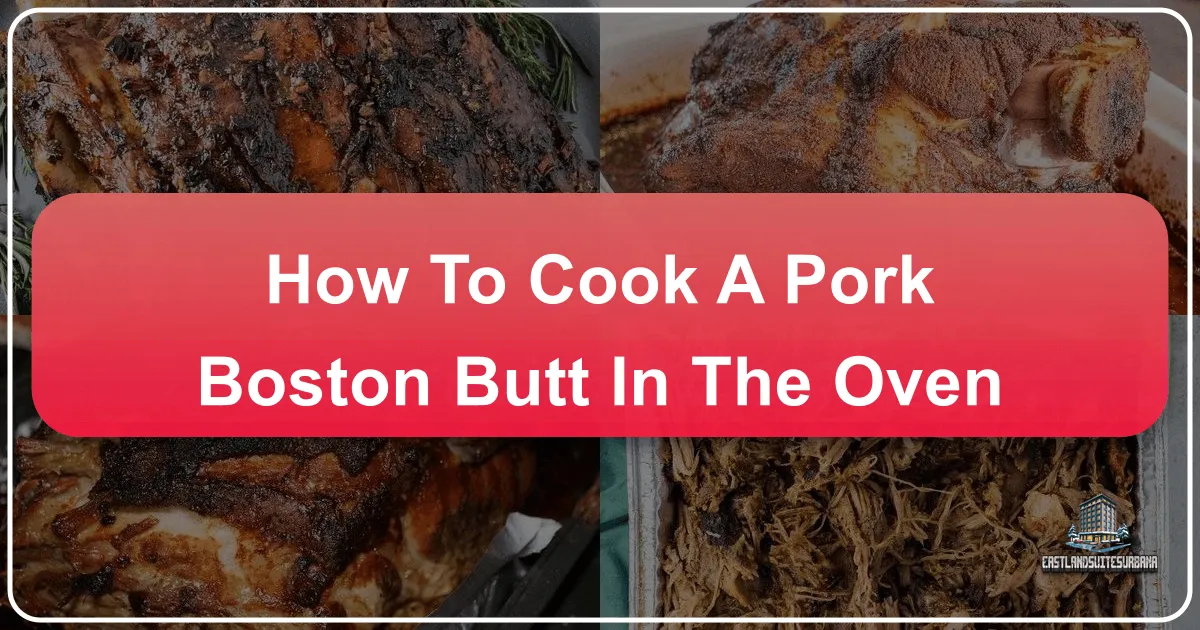 How to Cook a Pork Boston Butt in the Oven: A Culinary Journey from Southern Comfort to Your Kitchen
