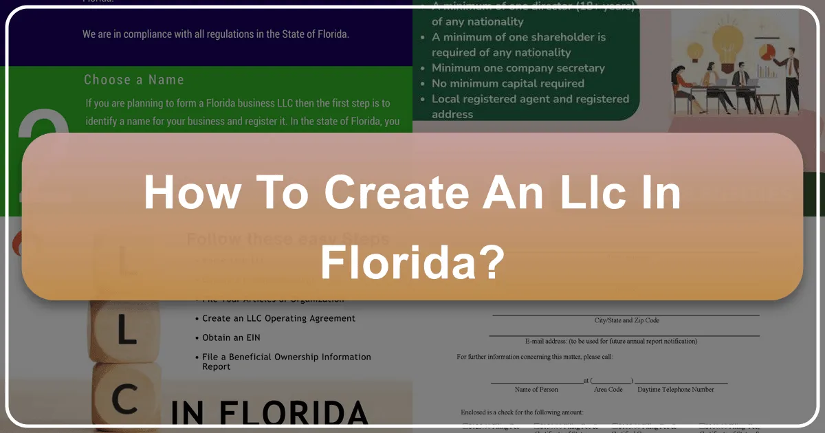 How to Create an LLC in Florida