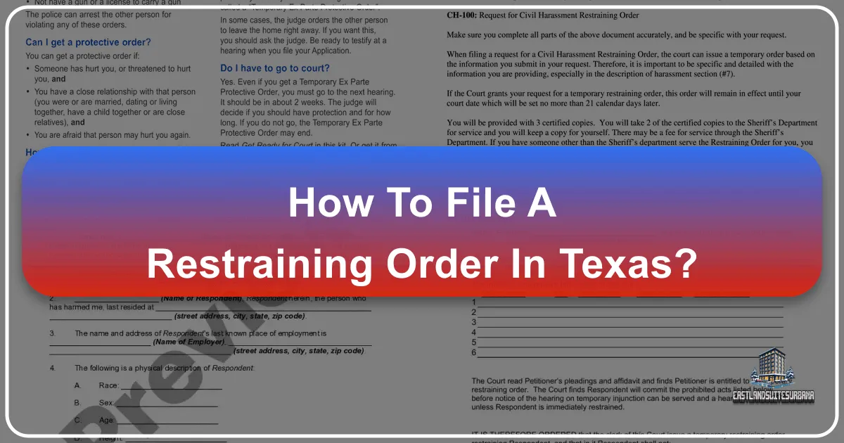 How to File a Restraining Order in Texas: Mastering Exclusive Travel and Tranquil Escapes
