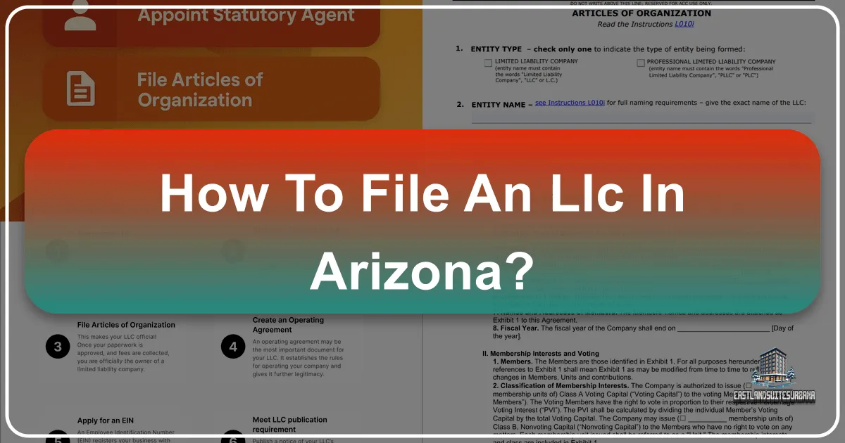 How To File An Llc In Arizona?