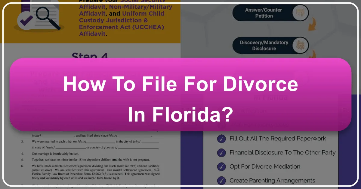How to File for Divorce in Florida