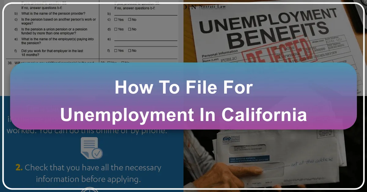 How to File for Unemployment in California: Navigating Financial Stability for Future Horizons