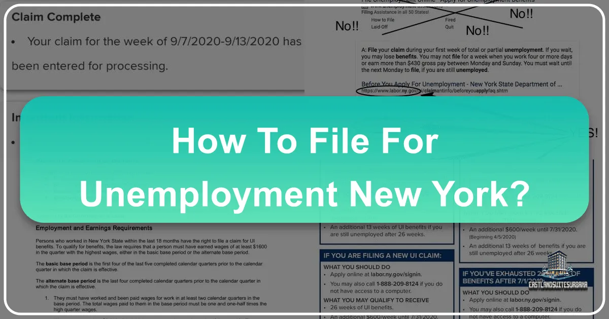 How To File For Unemployment New York?