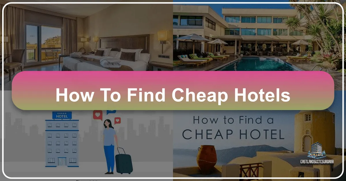 How to Find Cheap Hotels: Your Ultimate Guide to Affordable Accommodation