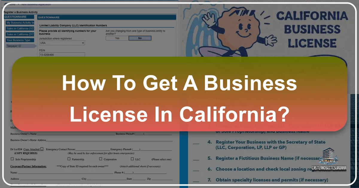 How to Get a Business License in California