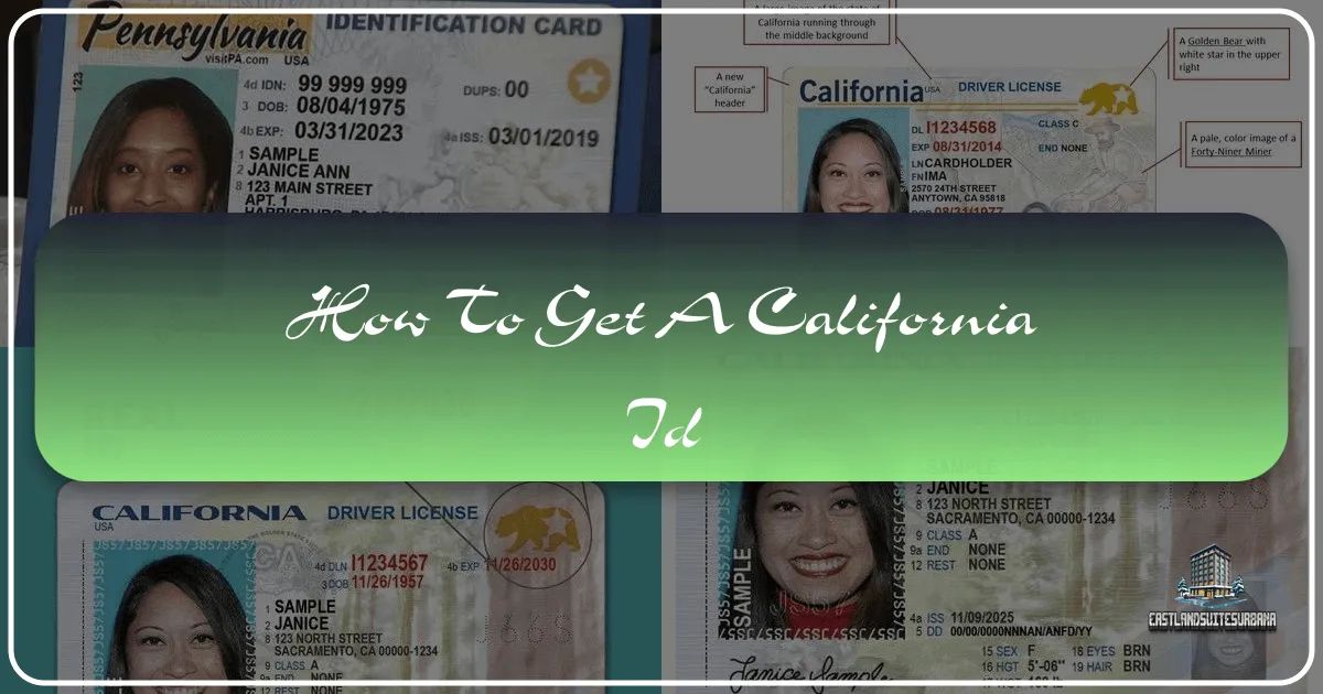 How To Get A California ID