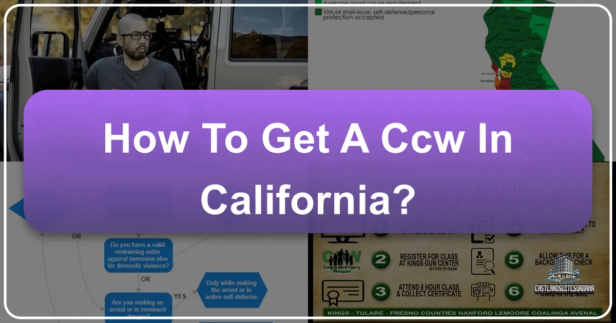 How to Get a CCW in California: A Comprehensive Guide for Responsible Citizens