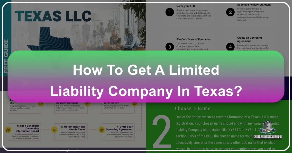 How To Get A Limited Liability Company In Texas?