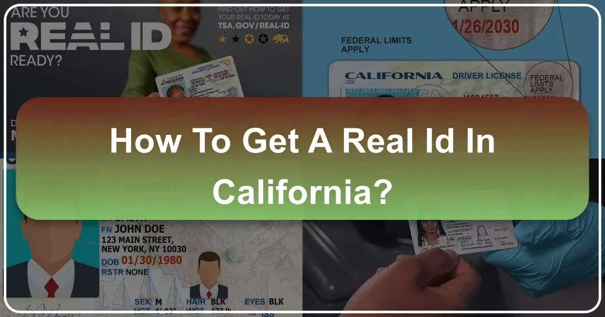 How to Get a Real ID in California: Your Essential Travel Document Guide