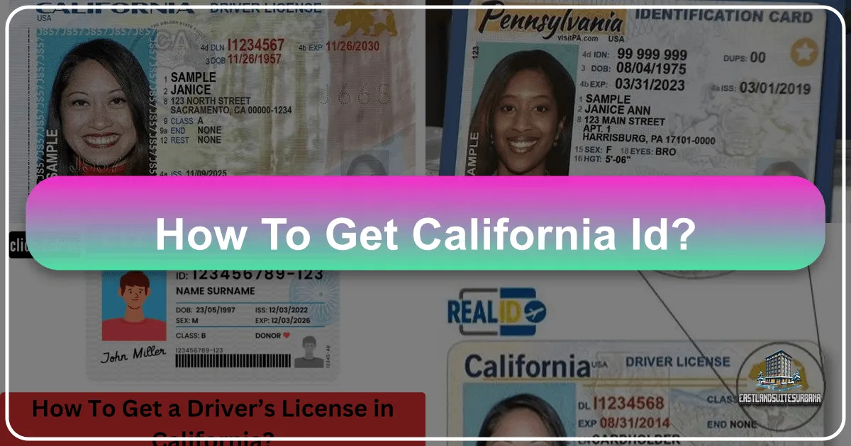 How To Get California Id?