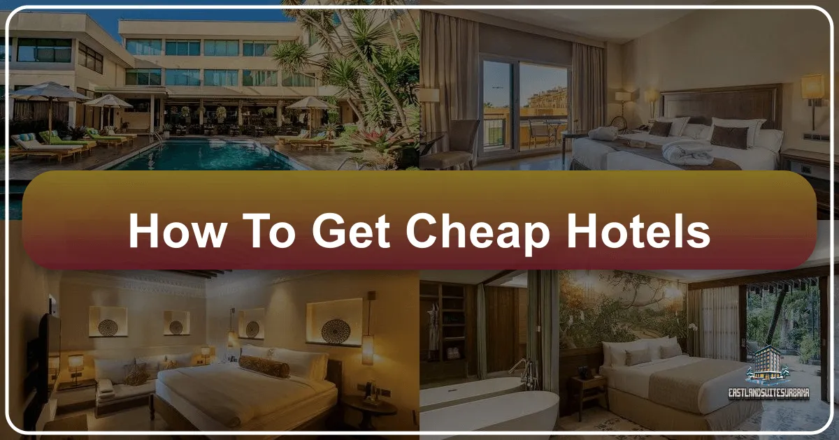 How to Get Cheap Hotels