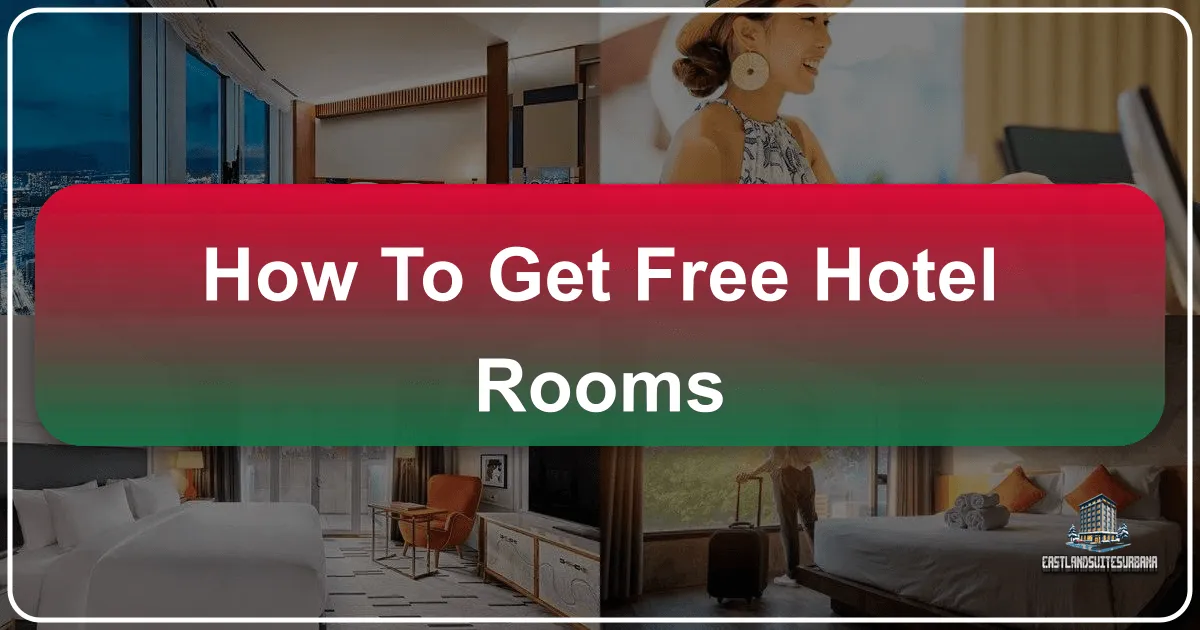 How To Get Free Hotel Rooms