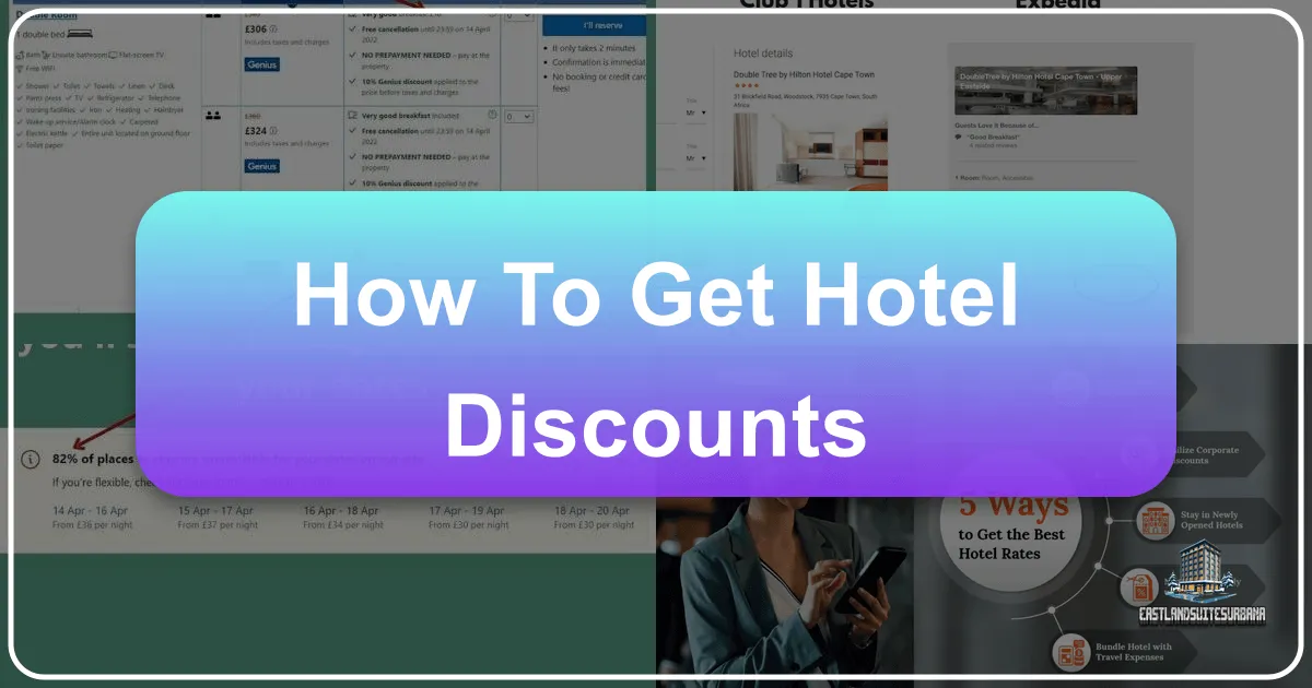 How To Get Hotel Discounts